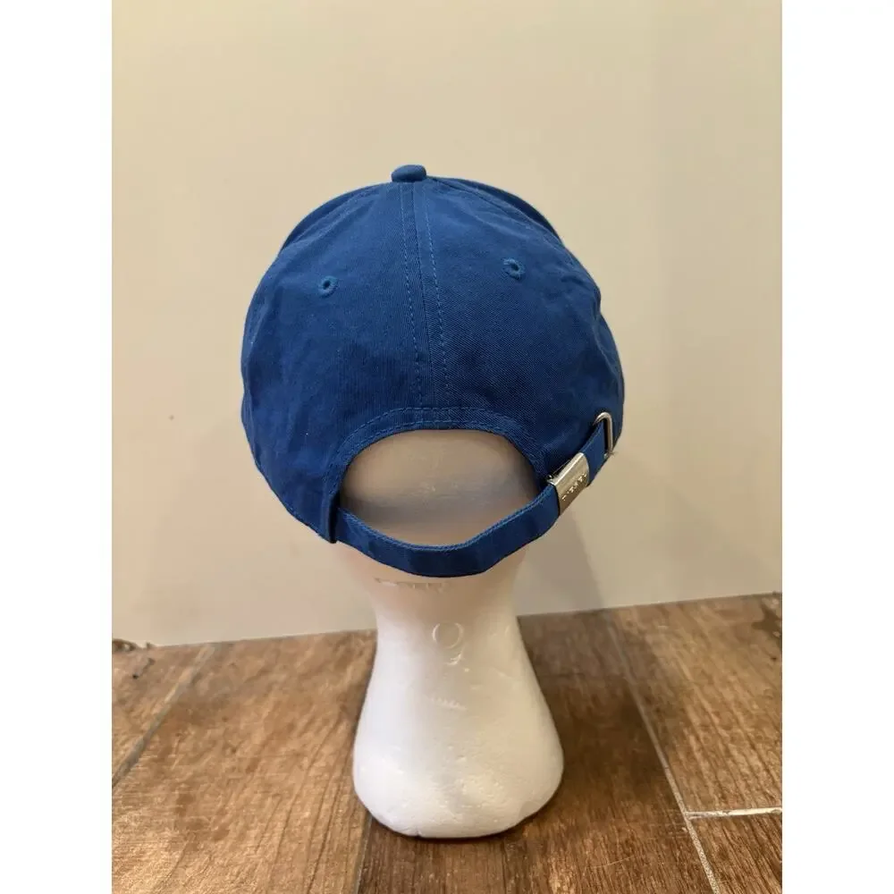 Diesel Kids Hat Cap Royal Blue with Embroidered Tiger Size 3 Large L